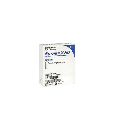 Dentsply 630635 Esthet-X HD Micro Matrix Universal Restorative Composite Compules 10/Pk A2 Opaque Dentsply 630635 Esthet-X HD Micro Matrix Universal Restorative Composite Compules 10/Pk A2 Opaque
